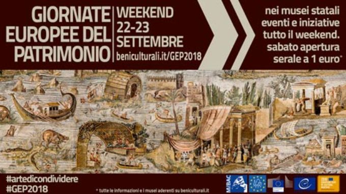   PARCO ARCHEOLOGICO POMPEI       Giornate Europee del Patrimonio – 22 e 23 settembre 2018