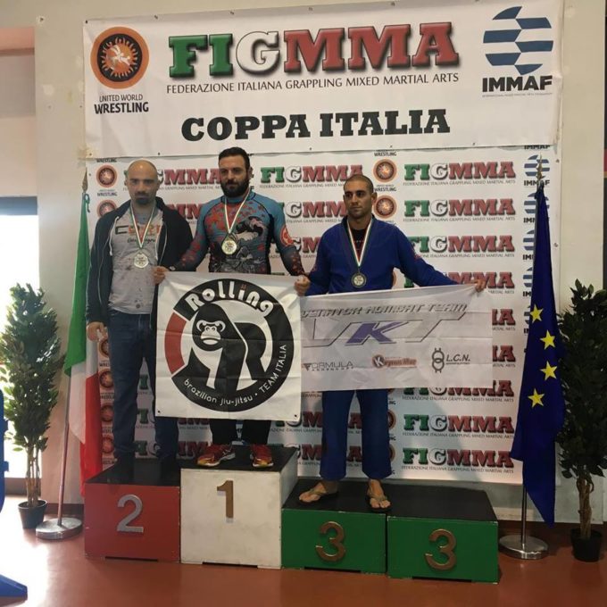 Asd Judo Frascati, Alfredo Moraci alza la sua terza Coppa Italia consecutiva di brazilian ju jitsu