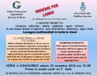 Genzano – ‘INSIEME PER I LANDI’, SABATO 24 NOVEMBRE NUOVO INCONTRO CON LE FAMIGLIE