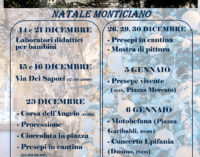 NATALE MONTICIANO, TUTTI GLI EVENTI DELLE FESTIVITÀ NATALIZIE A MONTE COMPATRI