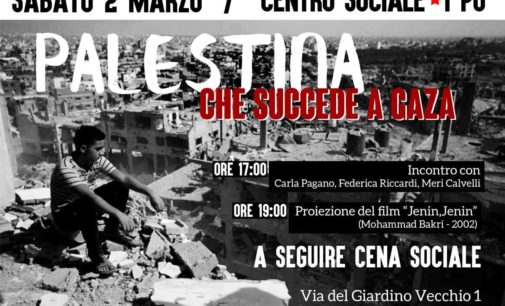 Marino – “PALESTINA: CHE SUCCEDE A GAZA”