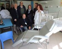 L’associazione Shanky Quad dona 10 poltrone letto al reparto pediatria dell’ospedale di Velletri