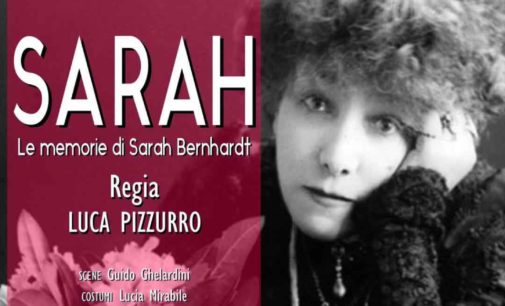 “Le memorie di Sarah Bernhardt” al teatro Pegaso di Ostia