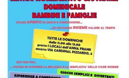 Centro domenicale per bambini e famiglie a Frattocchie