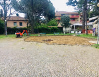 GROTTAFERRATA – PIAZZA DE GASPERI, PARTITI I LAVORI DI RIQUALIFICAZIONE URBANA