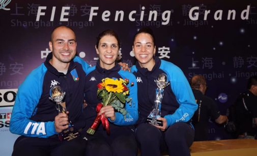 Frascati Scherma, Volpi ed Errigo sul podio in Cdm. Sei medaglie ai campionati italiani Gpg