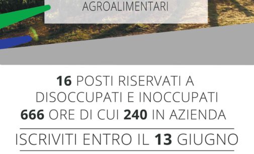 Processi produttivi agricoli ed agroalimentari, al via corsi gratuiti a Caprarola