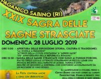 Sagra delle Sagne Strasciate, Paganico Sabino (RI) celebra il piatto più famoso – 28 lug