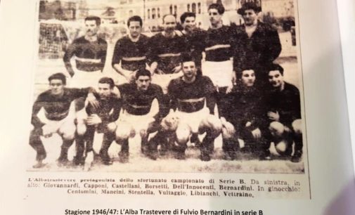 Amichevole tra l’As Roma e il Trastevere Calcio