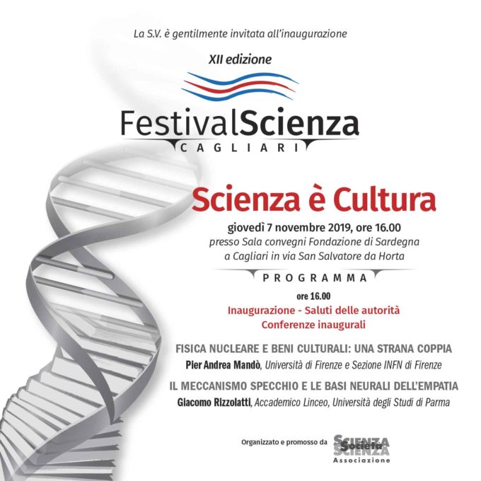 Inaugurazione del Cagliari FestivalScienza