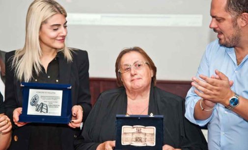 AL SINDACO DI ROCCA DI PAPA LA PALLADE SPECIALE E IL PREMIO DI RAPPRESENTANZA DELLA CAMERA DEI DEPUTATI