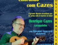 Il grande Maestro brasiliano HENRIQUE CAZES in tournée per la prima volta in Italia  al Teatro Studio Keiros di Roma il 31 ottobre alle 21