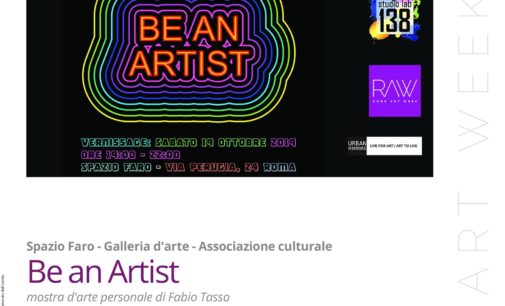 “Be an artist” mostra personale di Fabio Tasso