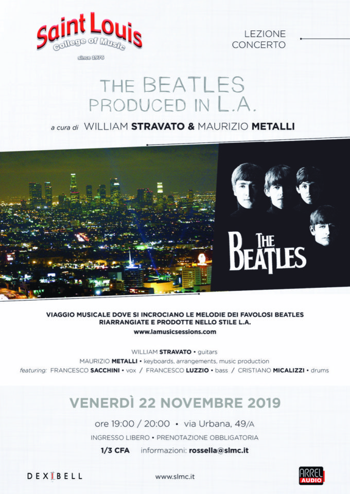 Saint Louis College of Music  presenta     “The Beatles produced in L.A.”
