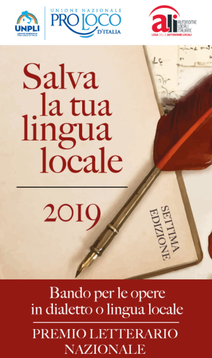 I finalisti della settima edizione del Premio Salva la tua lingua locale