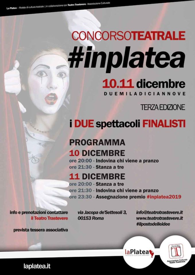 Terza edizione del Concorso teatrale #inplatea
