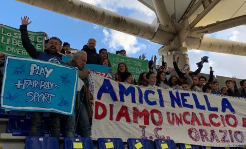 Dalla Scuola allo Stadio, IC Orazio allo stadio Olimpico per la partita di Serie A Lazio-Udinese