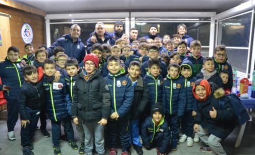 Football Club Frascati, festa di Natale per la Scuola calcio. Il club partecipa a un progetto europeo