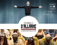 Elio Germano in “Segnale d’allarme – La mia Battaglia VR” al Teatro Argot Studio di Roma
