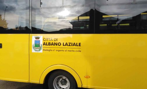 Albano Laziale, prendono servizio nuovi scuolabus