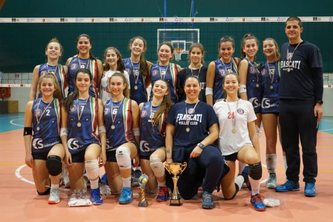 Volley Club Frascati, Under 14 campionessa territoriale. Musetti: “Ora il tabellone Eccellenza”