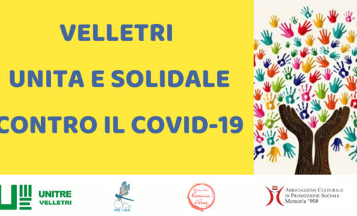 Velletri unita e solidale contro il Covid-19