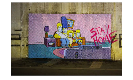 SWEET HOME la Street Art dell’artista Nello Petrucci a Pompei