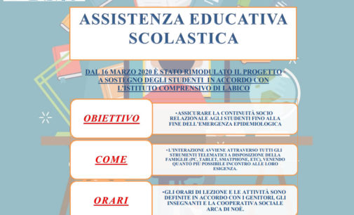 Labico vicina agli studenti con difficoltà: rimodulato il servizio di assistenza scolastica speciale