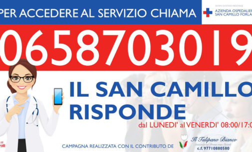 ROMA/ “SAN CAMILLO RISPONDE”, UN SERVIZIO TELEFONICO PER FACILITARE IL CONTATTO TRA UTENTI E MEDICI SPECIALISTI