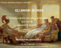 Visita guidata tematica “Gli Amori di Enea”