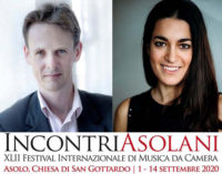 Incontri asolani, debutto con Bostridge e Giorgini.