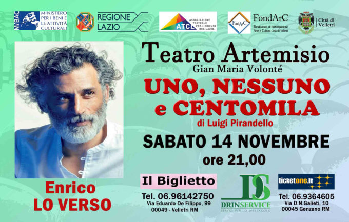 Il Teatro Artemisio-Volontè riparte da Pirandello
