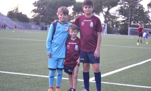 Football Club Frascati (Scuola calcio) e la famiglia Giannattasio, che feeling: tre ragazzi tesserati