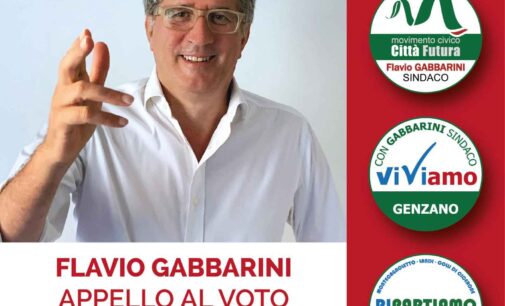 Ultimo appello al voto di Flavio Gabbarini da piazza Tommaso Frasconi alle ore 17