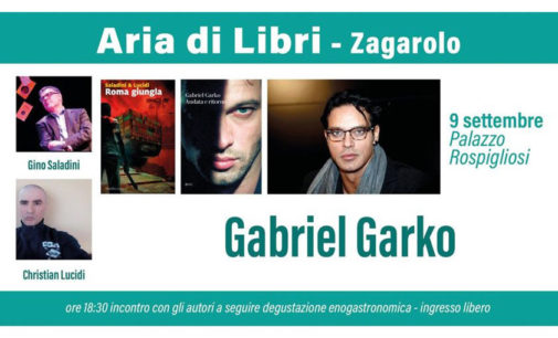 Gabriel Garko e il suo “Andata e ritorno” a Palazzo Rospigliosi di Zagarolo