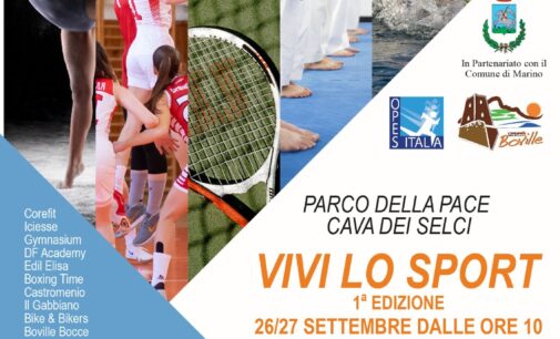 Vivi lo sport parco della Pace Cava dei Selci