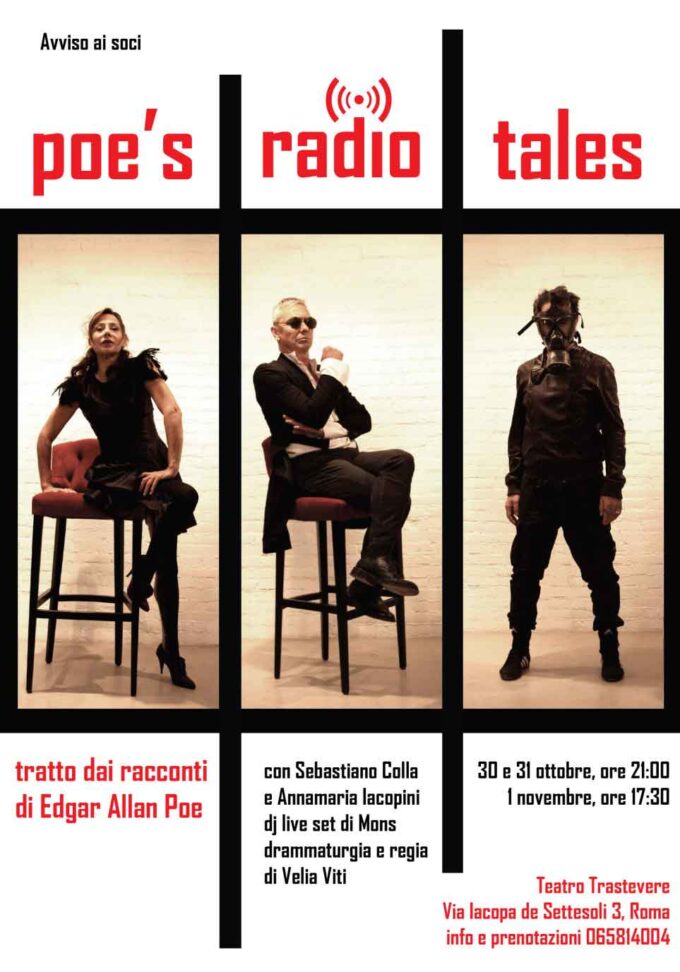 Teatro Trastevere     POE’S RADIO TALES