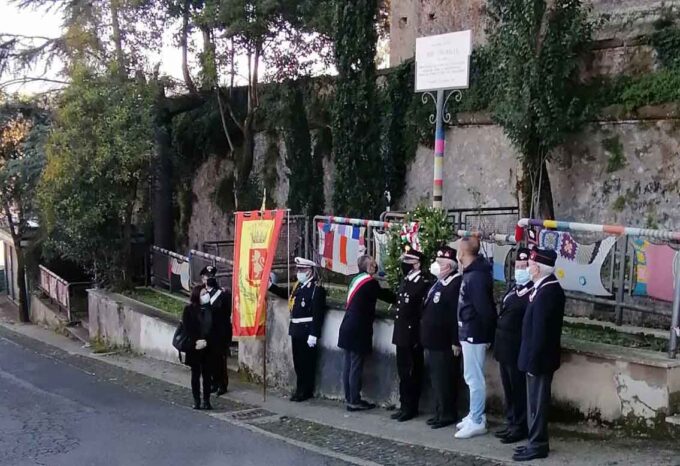 Il Comune di Cori commemora il brigadiere Ezio Lucarelli vittima del terrorismo