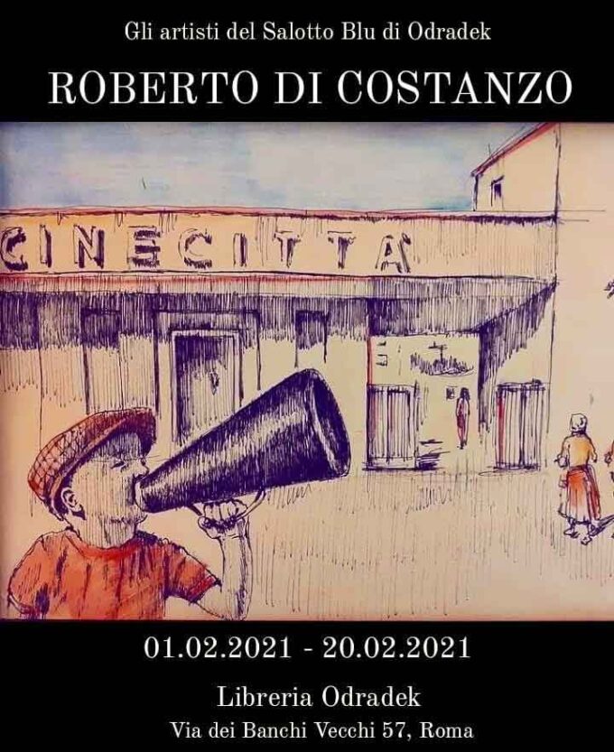 Roberto Di Costanzo al Salotto Blu di Odradek