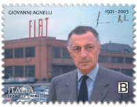 Emissione francobollo Giovanni Agnelli