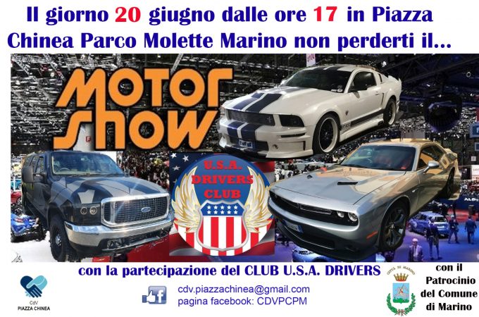 MARINO – MOSTRA DI AUTO D’EPOCA A CASTELLUCCIA