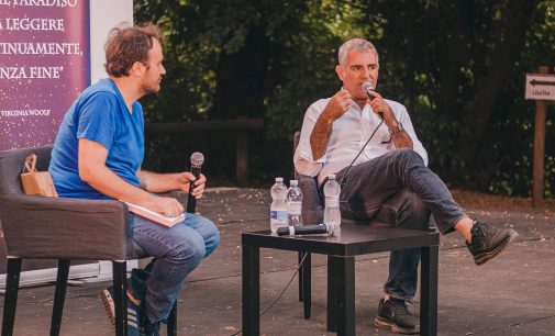 Luca Manfredi, un friccico ner core e la semplicità di Nino al “Parco dei libri” di Genzano