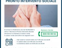 Si inaugura a Marino il  PRONTO INTERVENTO SOCIALE