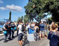 Albano, discarica di Roncigliano. Divieto di blocco dei Tir dell’AMA per i manifestanti