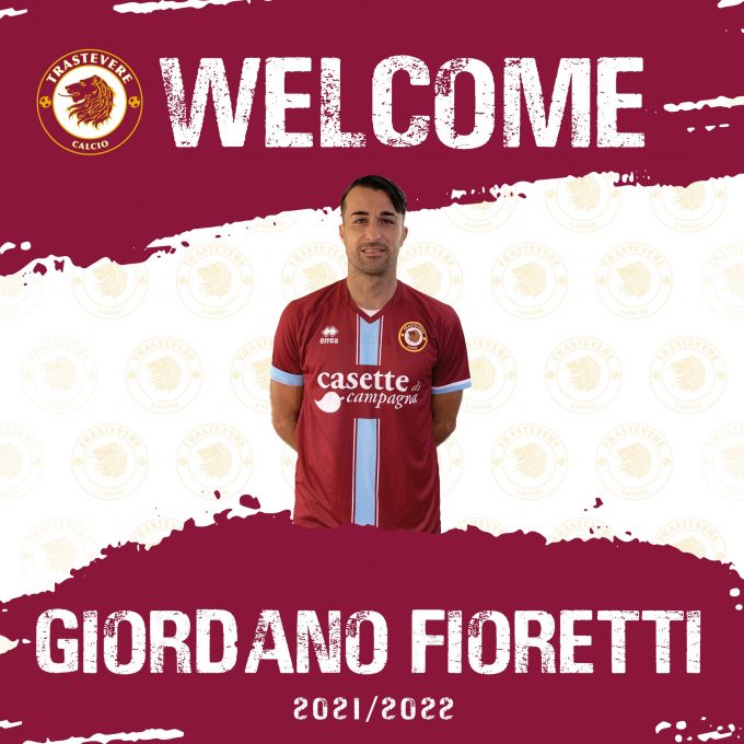 Giordano Fioretti nuovo calciatore del Trastevere