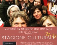 Marino: Punto a Capo inaugura la nuova Stagione Culturale 2021-22
