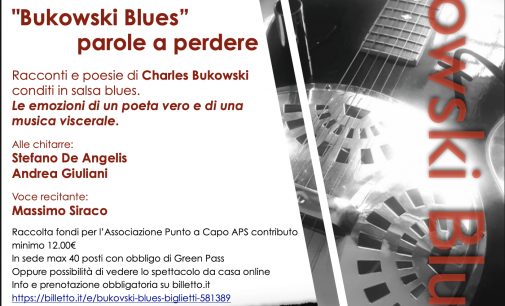 Marino: venerdì 5 novembre si legge Bukowski in chiave blues