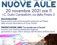 Inaugurazione nuove aule I. C. Cambellotti di Rocca Priora