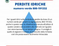 Frascati – Nota dell’Assessore ai Lavori Pubblici  e Manutenzioni Claudio Cerroni