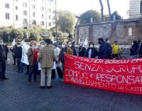 Presidio No Inc a Roma. Forte adesione popolare